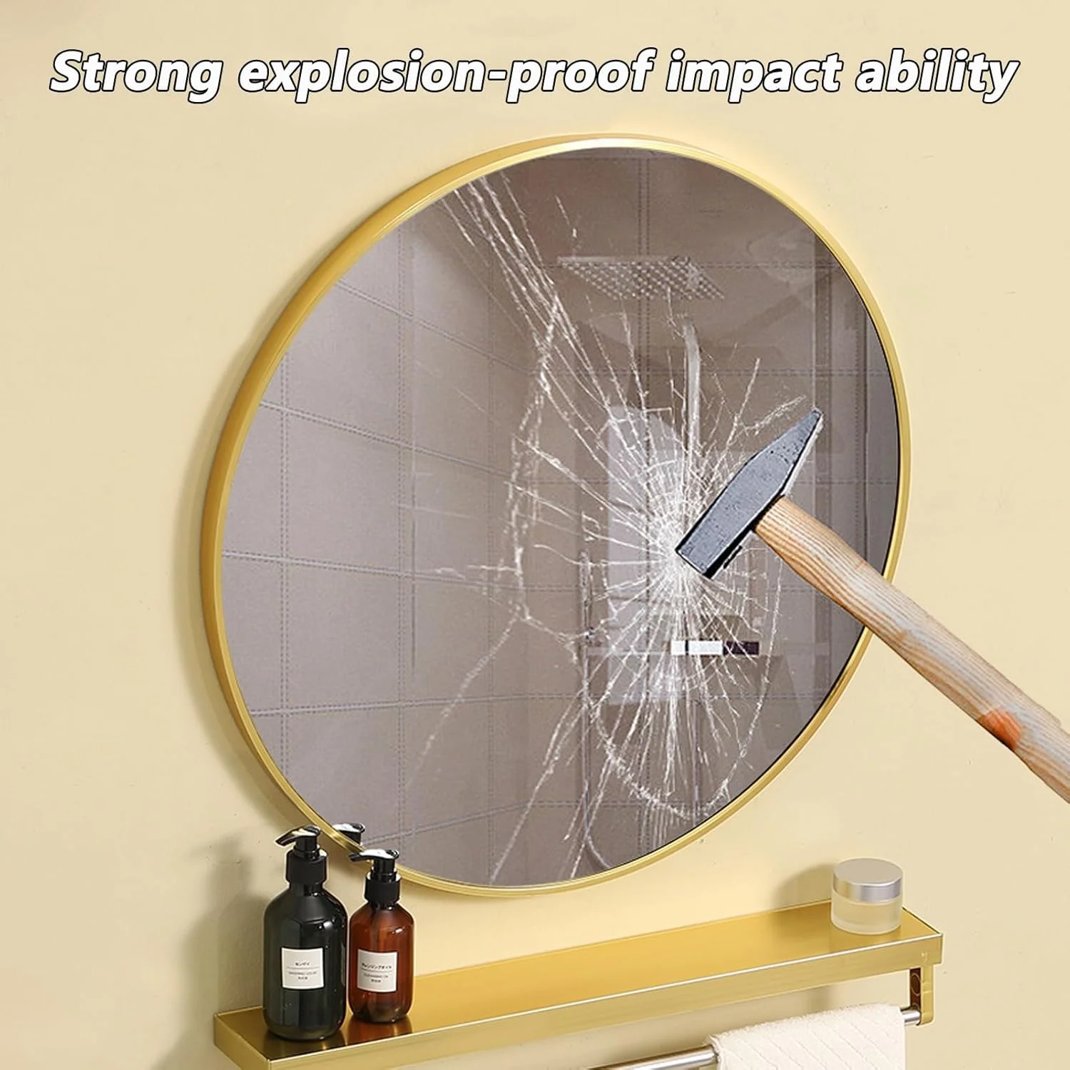 آینه دیواری برای حمام، آینه دیواری گرد با قاب فلزی، آینه روشویی حمام برای دیوار، اتاق نشیمن، اتاق خواب، روشویی، ورودی، راهرو (رنگ: مشکیB، اندازه: 40 سانتی متر / 15.7 اینچ) آینه دیواری برای حمام، آینه دیواری گرد با قاب فلزی، آینه روشویی حمام برای دیوار، اتاق نشیمن، اتاق خواب، روشویی، ورودی، راهرو (رنگ: مشکیB، اندازه: 40 سانتی متر / 15.7 اینچ)