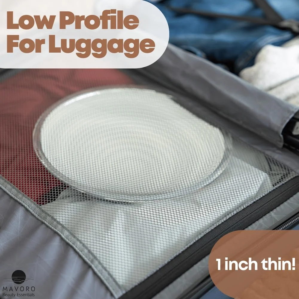 آینه بزرگنمایی ماورو با 3 فنجان مکش 9 اینچی (بزرگنمایی 5 برابر)