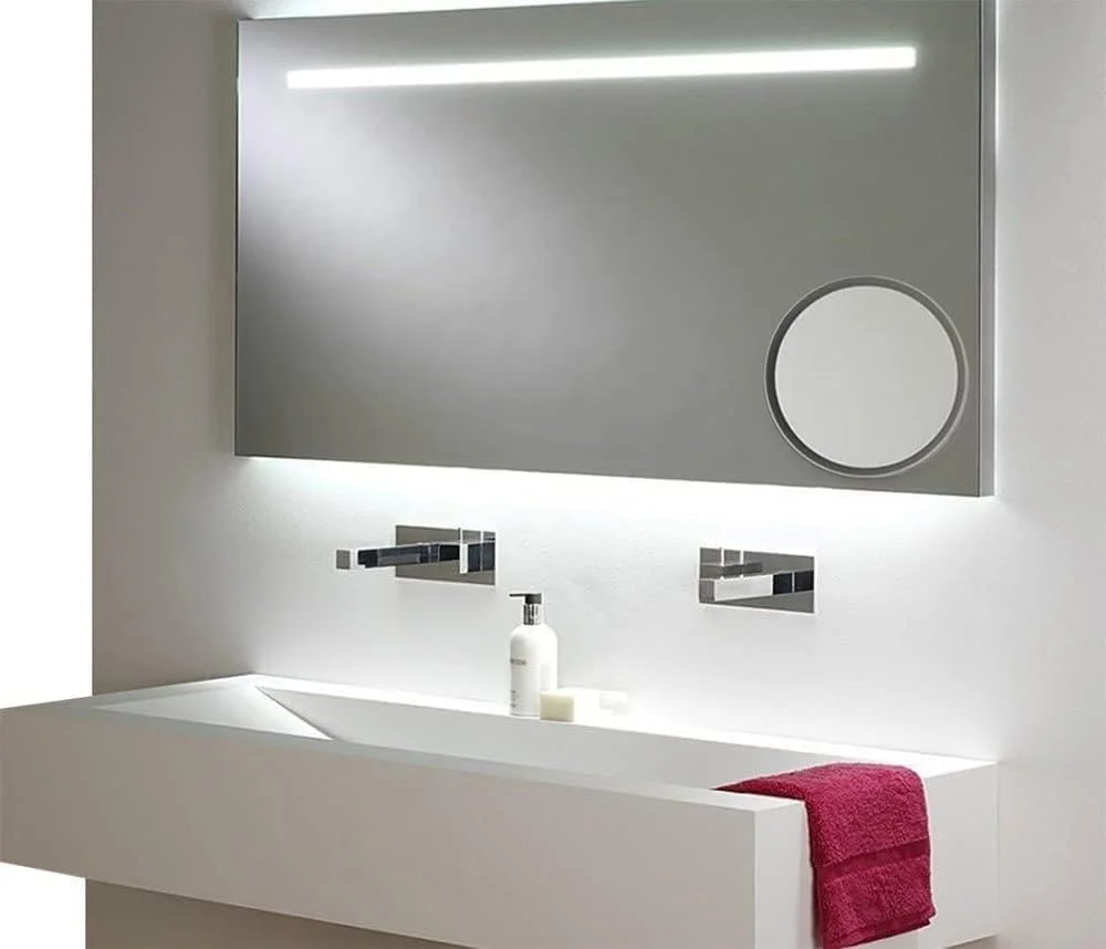 آینه بزرگنمایی ماورو با 3 فنجان مکش 9 اینچی (بزرگنمایی 5 برابر)