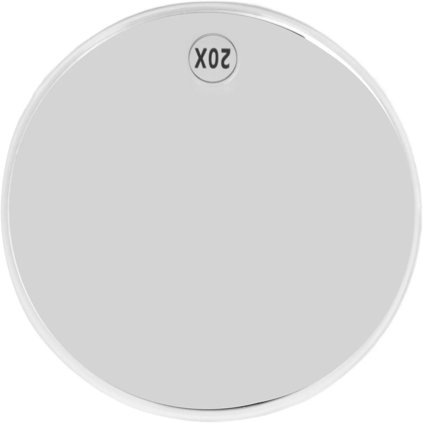 آینه بزرگنمایی با بزرگنمایی 20 برابر، آینه گرد قابل حمل برای حمام، مکش قوی، سفید آینه بزرگنمایی با بزرگنمایی 20 برابر، آینه گرد قابل حمل برای حمام، مکش قوی، سفید