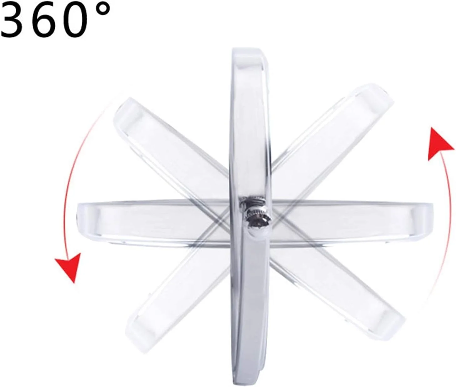 آینه آرایشی با بزرگنمایی 3 برابر، قابلیت چرخش 360 درجه و بازویی تاشو، آینه گرد حمام، آینه اصلاح صورت، آینه آرایشی (رنگ: کروم، سایز: 8 اینچ) (کروم 8 اینچ) آینه آرایشی با بزرگنمایی 3 برابر، قابلیت چرخش 360 درجه و بازویی تاشو، آینه گرد حمام، آینه اصلاح صورت، آینه آرایشی (رنگ: کروم، سایز: 8 اینچ) (کروم 8 اینچ)