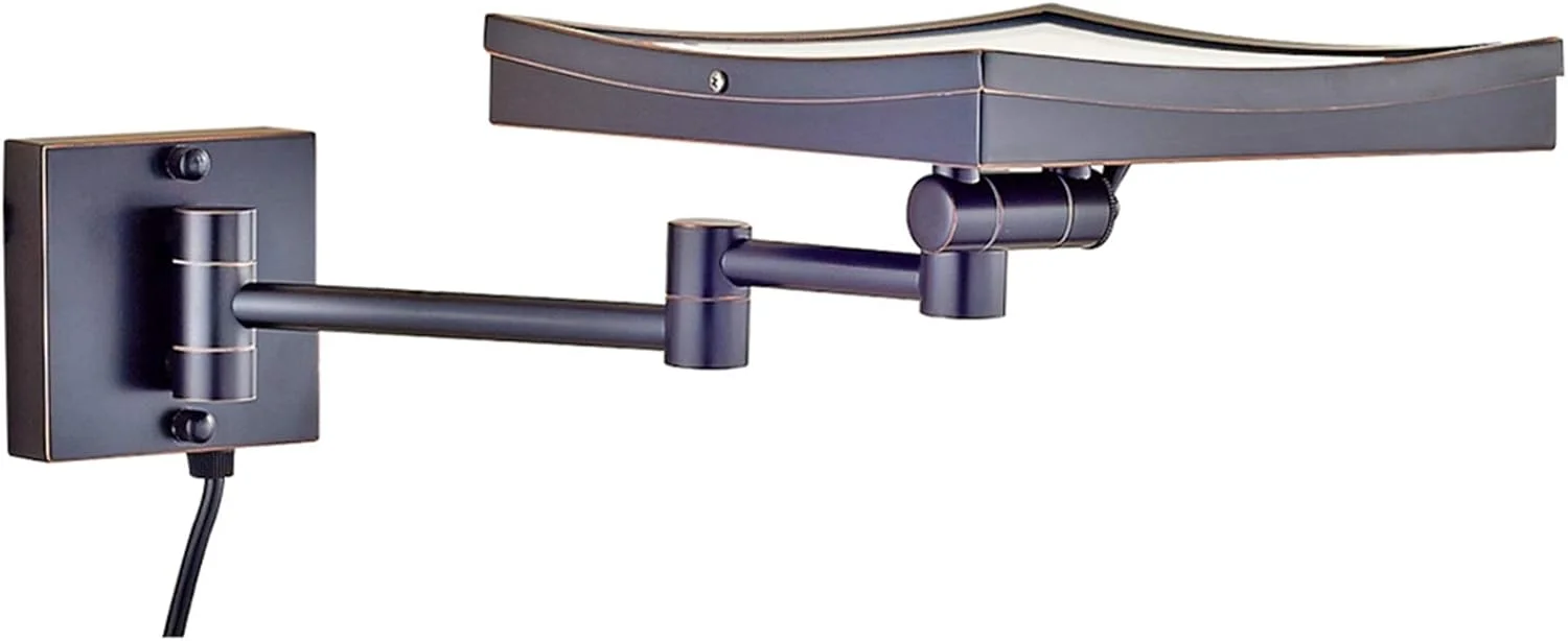 آینه آرایشی LED، آینه بزرگنمایی برنجی 8 اینچی، آینه اصلاح دیواری حمام، آینه چرخان 360 درجه و قابل افزایش با دوشاخه، کروم، 3X LEOWE آینه آرایشی LED، آینه بزرگنمایی برنجی 8 اینچی، آینه اصلاح دیواری حمام، آینه چرخان 360 درجه و قابل افزایش با دوشاخه، کروم، 3X LEOWE