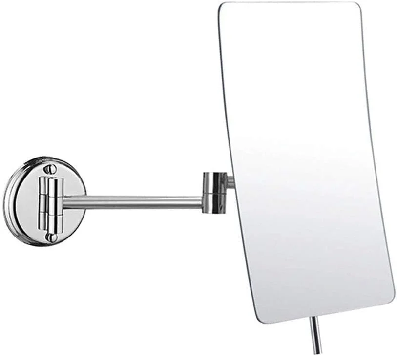 آینه دیواری، آینه اصلاح صورت با بزرگنمایی 3 برابر، آینه آرایشی چرخشی، چرخش 360 درجه و بازوی قابل گسترش 8 اینچی، پرداخت شده (رنگ: #3)