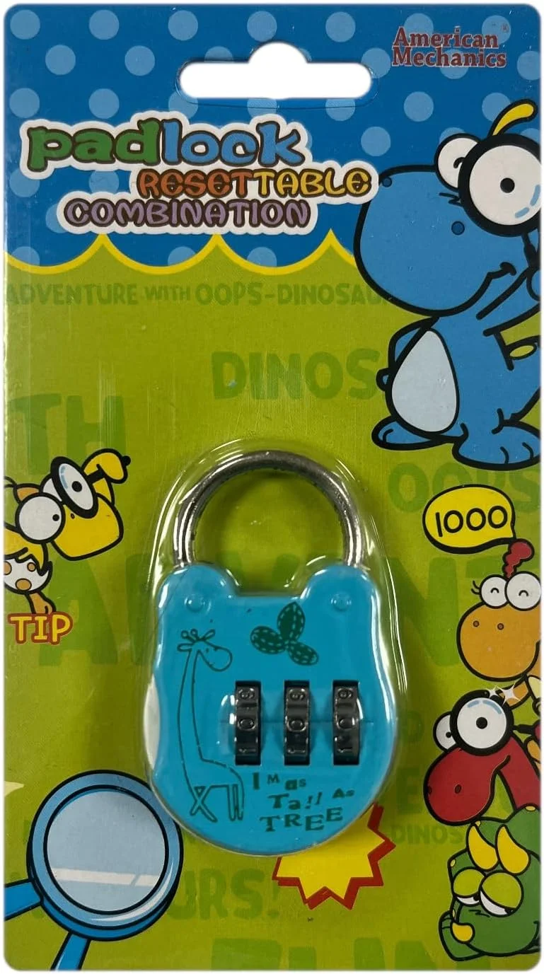 قفل رمزدار ترکیبی آمریکن مکانیکس 101، سبز