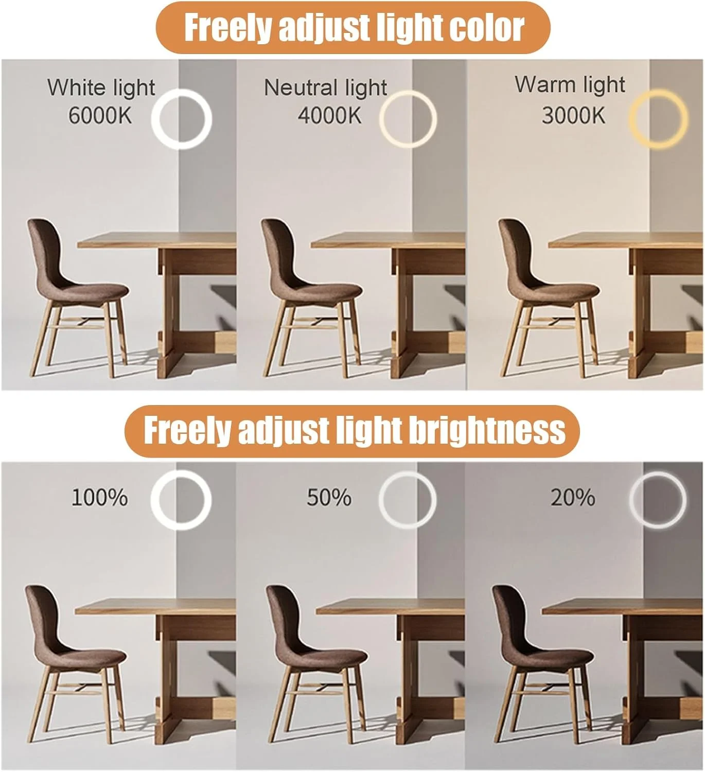 آینه حمام LED نیم دایره LYXWGRZD، آینه دیواری نامنظم با ضد بخار، آینه روشویی حمام روشن با 3 رنگ، آینه دیواری قابل تنظیم نور (رنگ: L، اندازه: 70x140 سانتی متر)