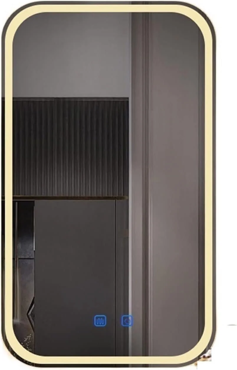 آینه حمام LOYOUYEO هوشمند آینه آویز حمام آرایش بلوتوث مستطیلی آینه روشویی