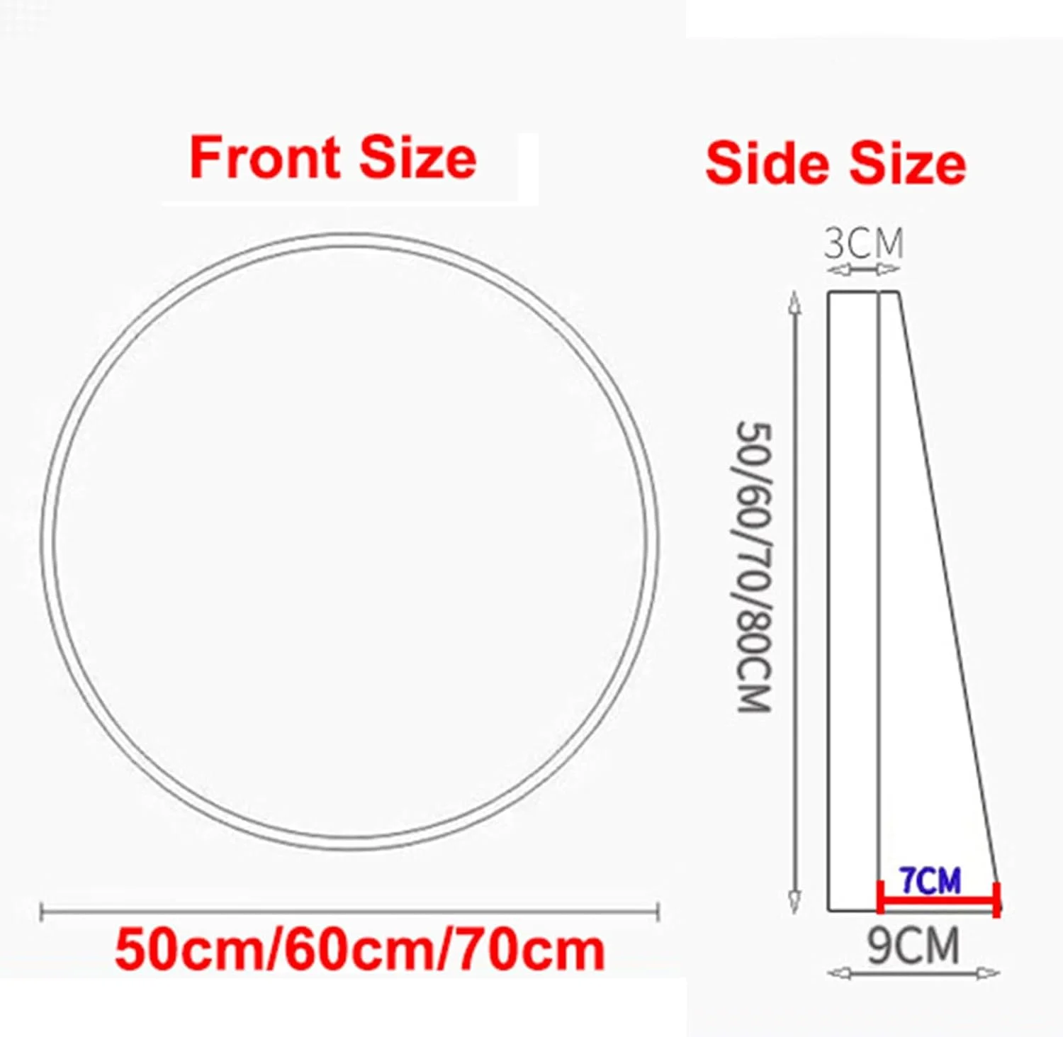 آینه چراغ دار با قاب چوبی، آینه گرد ال ای دی حمام، آینه روشویی دیواری روشن، آینه آرایش با حسگر لمسی، نور ال ای دی کم نور شونده 3 رنگ، IP44 (رنگ: چوب c) آینه چراغ دار با قاب چوبی، آینه گرد ال ای دی حمام، آینه روشویی دیواری روشن، آینه آرایش با حسگر لمسی، نور ال ای دی کم نور شونده 3 رنگ، IP44 (رنگ: چوب c)