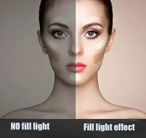 آینه حمام LED با نور، مناسب هتل، با قابلیت تنظیم و افزایش طول، مربع، 8 اینچ، بزرگنمایی 3 برابر، سطح کروم