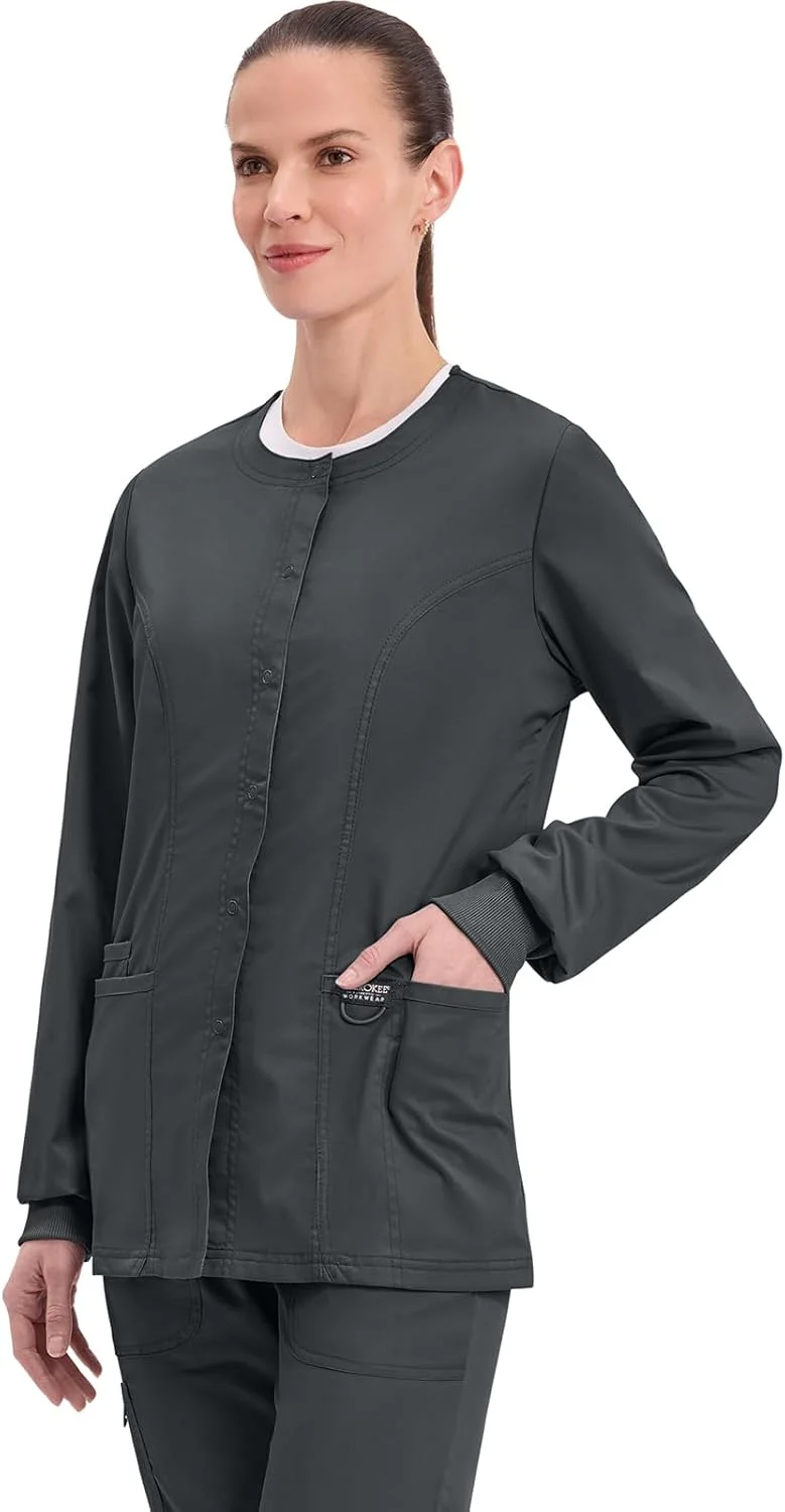 کاپشن اسکراب دکمه دار زنانه، مدل Workwear Revolution Soft Stretch WW310 کاپشن اسکراب دکمه دار زنانه، مدل Workwear Revolution Soft Stretch WW310
