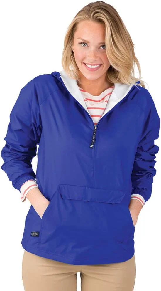 ژاکت بارانی ضد باد و آب Charles River Apparel (سایزهای معمولی/بزرگ) ژاکت بارانی ضد باد و آب Charles River Apparel (سایزهای معمولی/بزرگ)