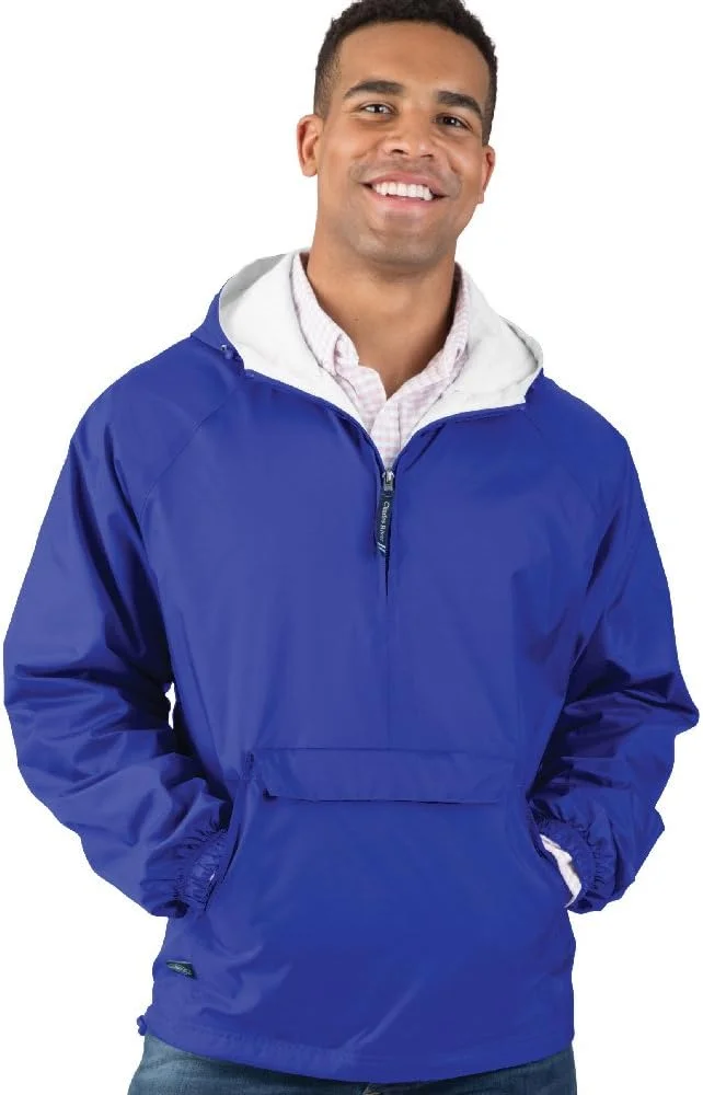 ژاکت بارانی ضد باد و آب Charles River Apparel (سایزهای معمولی/بزرگ) ژاکت بارانی ضد باد و آب Charles River Apparel (سایزهای معمولی/بزرگ)