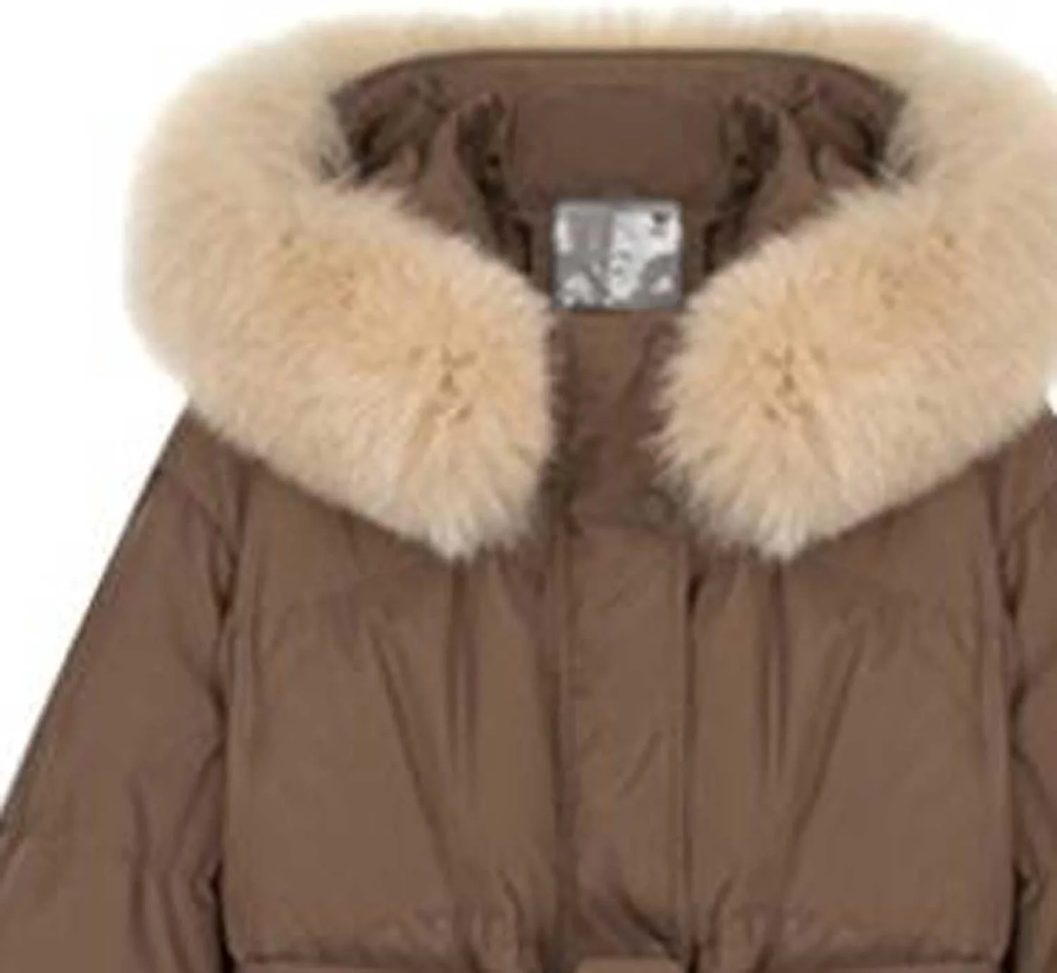 کت زمستانی زنانه CELFER با یقه خز ضخیم، ژاکت میانه بلند زنانه، ژاکت مد زمستانی