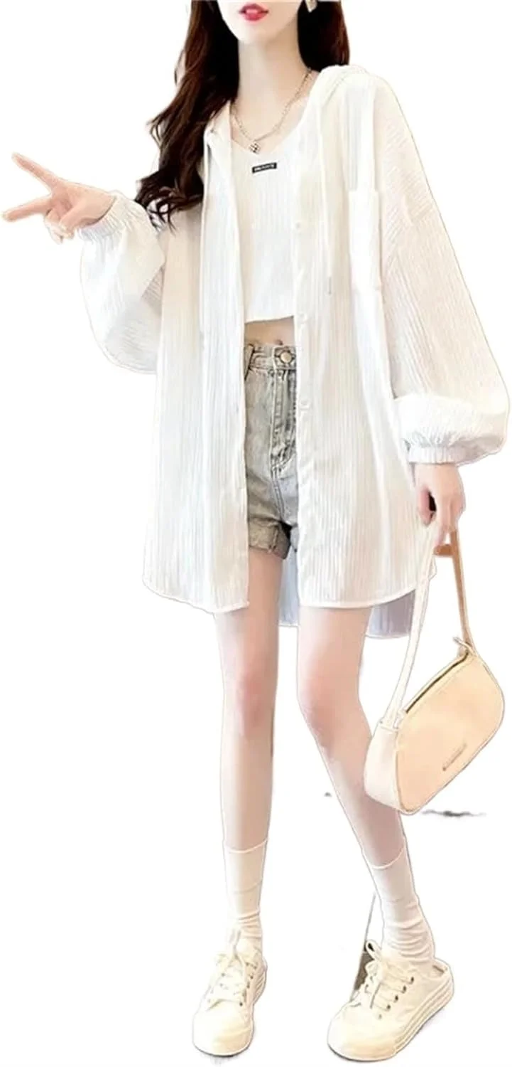 جلیقه خنک کننده CBYBCRD، ژاکت کوتاه تابستانی، ژاکت ضد آفتاب زنانه، ژاکت نازک، تاپ زنانه (سبز، M)