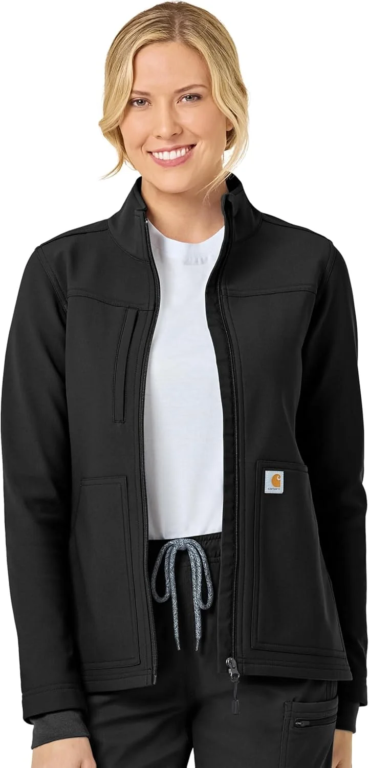 ژاکت پشمی زنانه کارhartt Scrubs C81023 Rugged Flex® با فیت مدرن