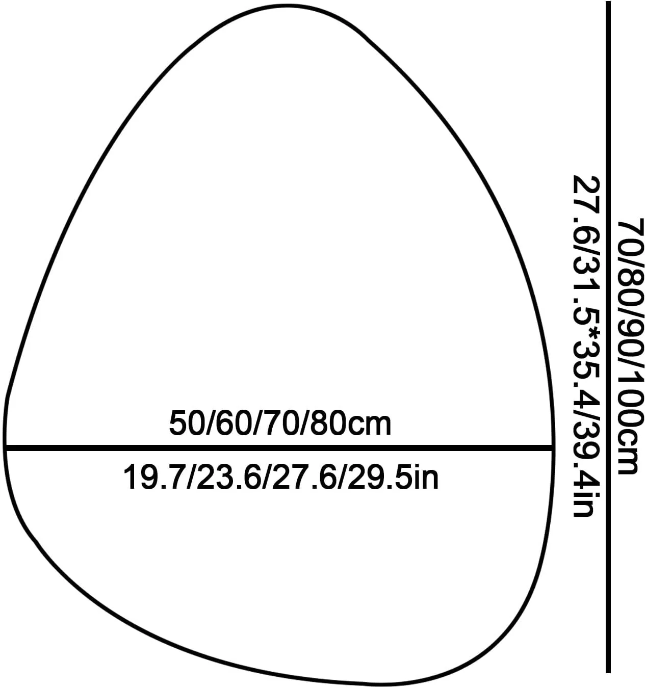آینه حمام LED نامنظم، 50*70 سانتی متر، آینه حمام فوق العاده شفاف، تک لمسی هوشمند، ضد بخار، تنظیم دمای رنگ و کم نور شدن تدریجی، آینه روشویی دیواری LED، نوع نور پس زمینه (سه رنگ)