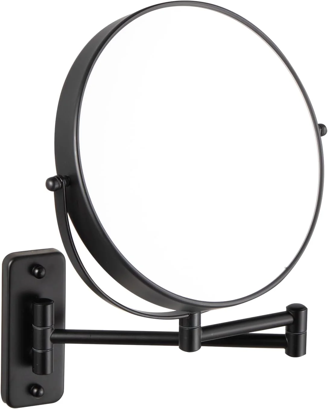 آینه آرایشی دیواری 9 اینچی - آینه دو طرفه بزرگنمایی 1X/10X برای حمام، آینه حمام چرخشی 360 درجه قابل گسترش برای اصلاح آینه آرایشی دیواری 9 اینچی - آینه دو طرفه بزرگنمایی 1X/10X برای حمام، آینه حمام چرخشی 360 درجه قابل گسترش برای اصلاح