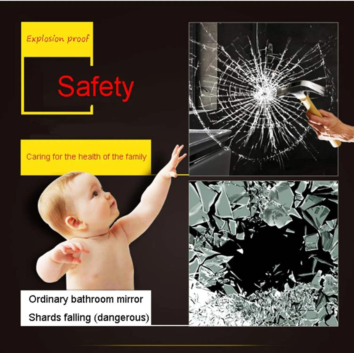 آینه حمام LED بدون قاب با نور پس زمینه، آینه گرد دیواری با نور LED دیمر شونده، آینه روشویی با کنترل لمسی سنسوری، آینه نقره ای HD 5 میلی متری (رنگ: نور گرم، اندازه : آینه حمام LED بدون قاب با نور پس زمینه، آینه گرد دیواری با نور LED دیمر شونده، آینه روشویی با کنترل لمسی سنسوری، آینه نقره ای HD 5 میلی متری (رنگ: نور گرم، اندازه :