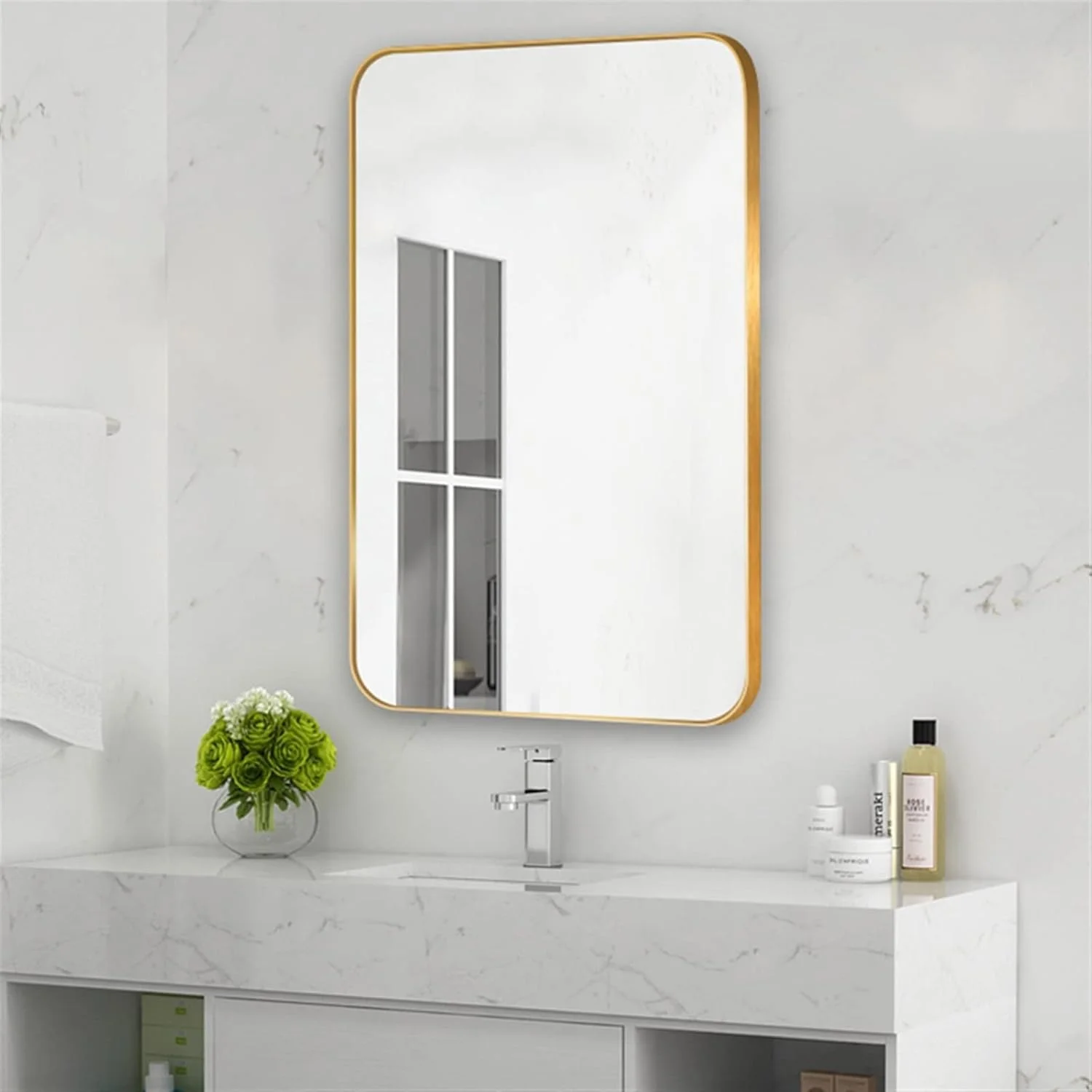 آینه دیواری HHMMEDE، آینه روشویی، آینه حمام، آینه تمام قد، آینه آرایش، آینه لوازم آرایشی