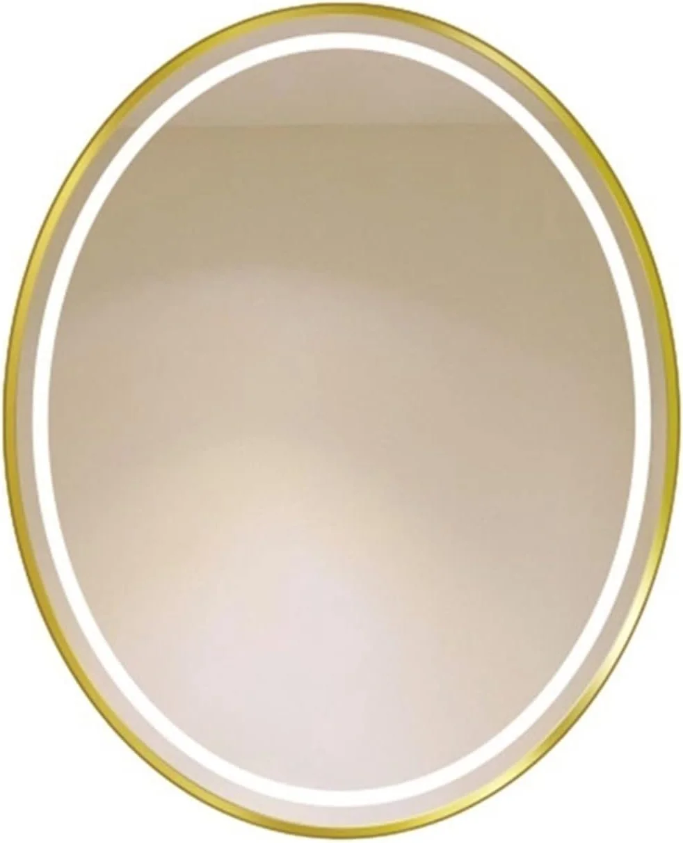 آینه دیواری HHMMEDE مناسب آرایش، حمام و روشویی، ضد بخار، گرد و هوشمند