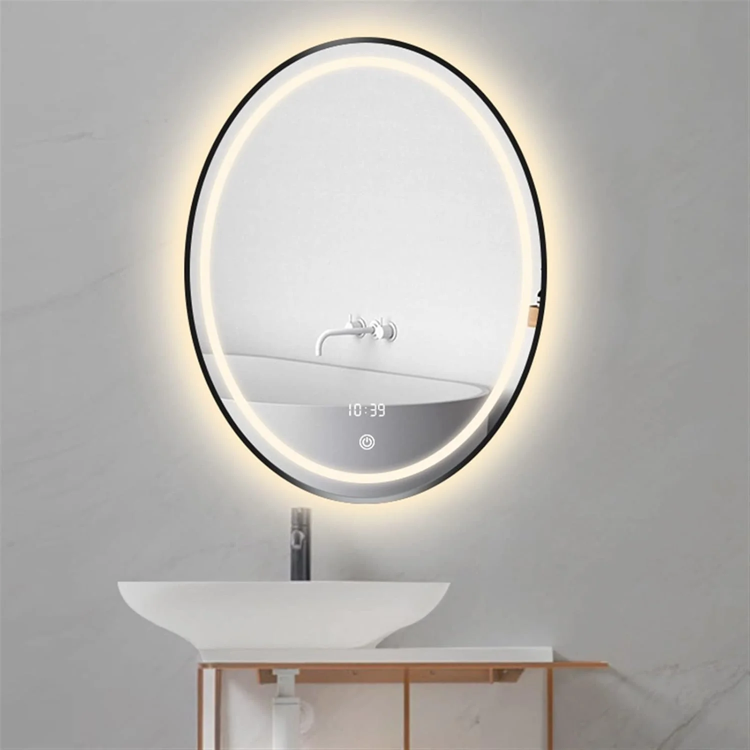 آینه دیواری HHMMEDE مناسب آرایش، حمام و روشویی، ضد بخار، گرد و هوشمند آینه دیواری HHMMEDE مناسب آرایش، حمام و روشویی، ضد بخار، گرد و هوشمند