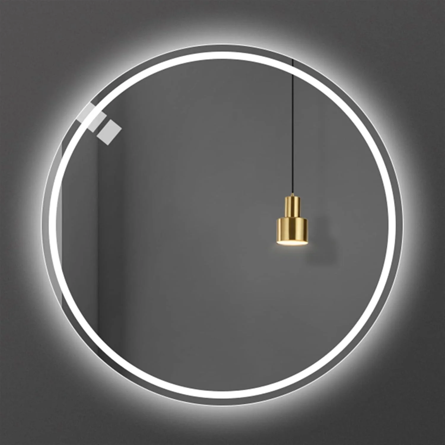 آینه دیواری HHMMEDE، مناسب حمام، اصلاح صورت، آرایش، چسبی، ضد بخار، گرد آینه دیواری HHMMEDE، مناسب حمام، اصلاح صورت، آرایش، چسبی، ضد بخار، گرد