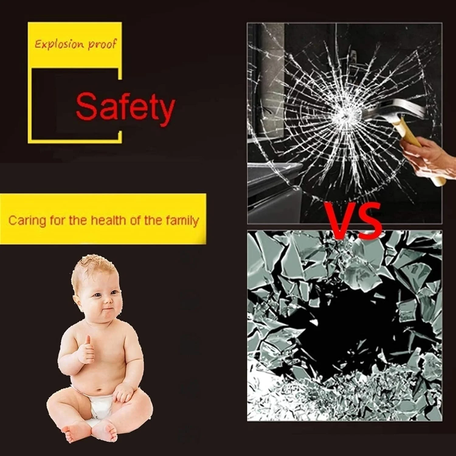 آینه حمام HFKRNS با چراغ های LED مناسب اتاق رختکن، اتاق خواب، هتل، اتاق پودر، 500x500mm/700x700mm/900x900mm، آینه دیواری با پد ضد بخار، IP44، حسگر لمسی (نور سفید + ضد مه)