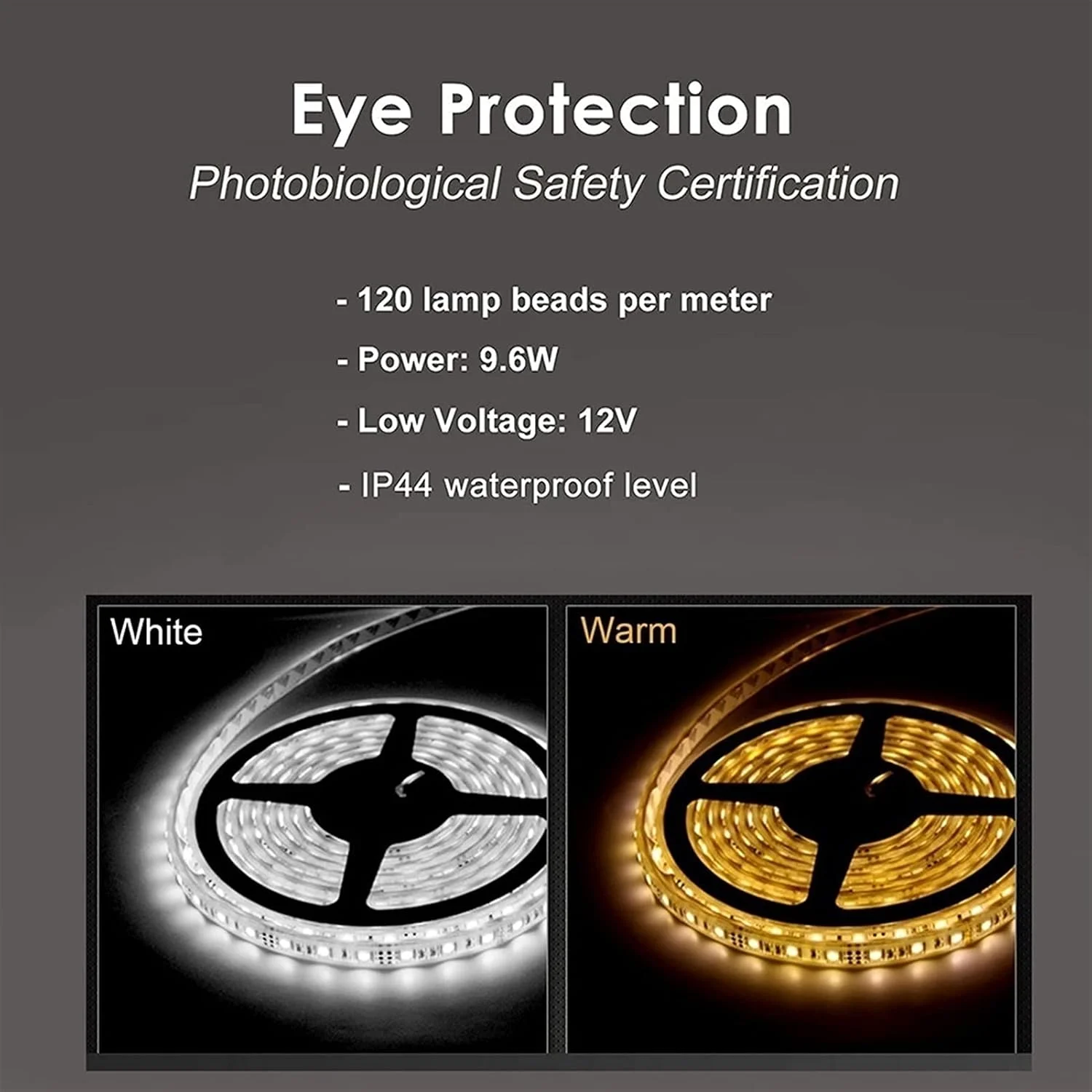 آینه حمام HFKRNS با چراغ های LED مناسب اتاق رختکن، اتاق خواب، هتل، اتاق پودر، 500x500mm/700x700mm/900x900mm، آینه دیواری با پد ضد بخار، IP44، حسگر لمسی (نور سفید + ضد مه)