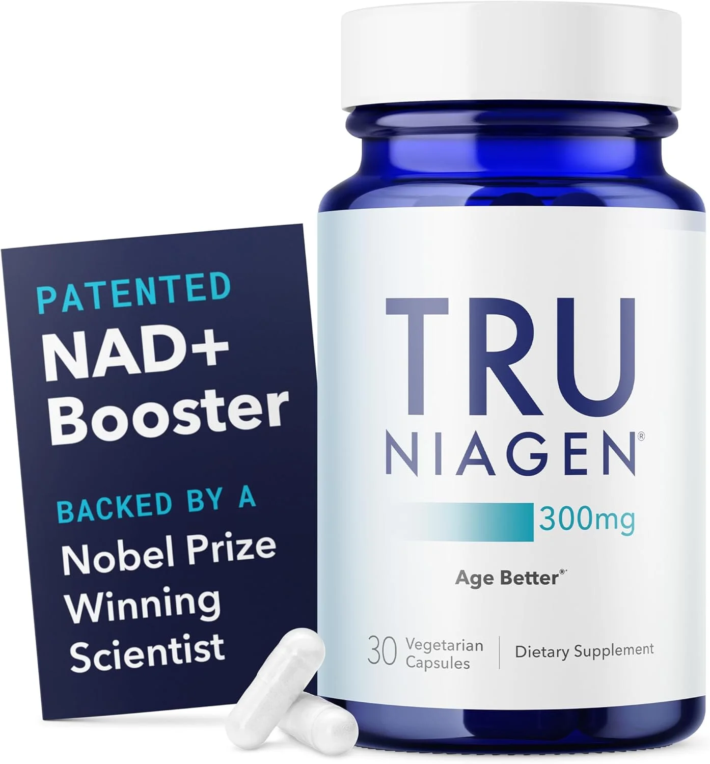 مکمل TRU NIAGEN - نیکوتینامید ریبوزید NAD+ ثبت شده. NR از متابولیسم و ترمیم انرژی سلولی، نشاط، پیری سالم قلب، مغز و عضله پشتیبانی می کند - 30 سروینگ / 30 کپسول - بسته 1 عددی مکمل TRU NIAGEN - نیکوتینامید ریبوزید NAD+ ثبت شده. NR از متابولیسم و ترمیم انرژی سلولی، نشاط، پیری سالم قلب، مغز و عضله پشتیبانی می کند - 30 سروینگ / 30 کپسول - بسته 1 عددی