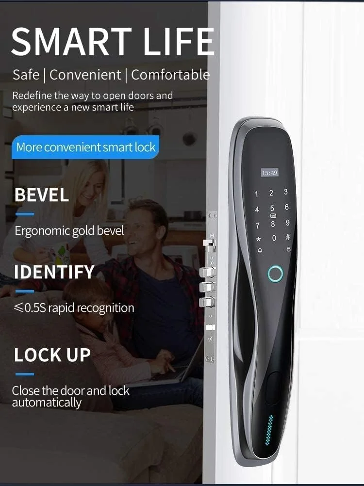 قفل درب بدون کلید نومرگان با صفحه کلید