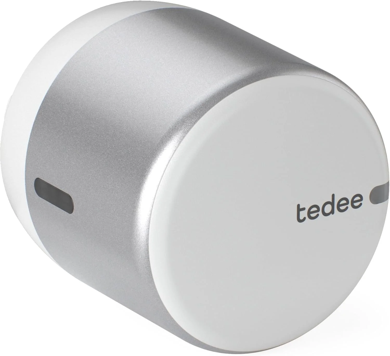 قفل هوشمند درب tedee GO2، نصب آسان، بدون نیاز به تعویض سیلندر، کنترل از طریق بلوتوث و از راه دور از طریق برنامه، آیفون و اندروید، خانه هوشمند، مشکی، قطر 58mm x 65mm