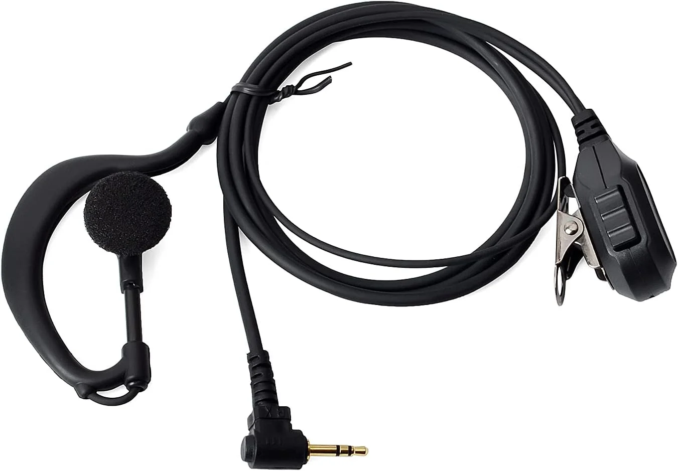 هندزفری واکی تاکی 2.5 میلی متری HYS با میکروفون مدل G سازگار با موتورولا TLKR Talkabout T62, T80, XT180, T82 Extreme رادیو دو طرفه (2 عدد)