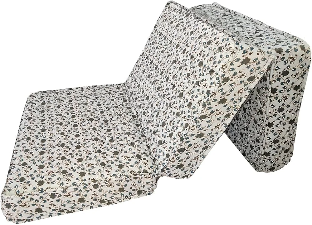 تشک فوم تاشو کارپنتون، تاشو سه تکه، یک نفره سایز استاندارد انگلستان 180x90x10 سانتی متر، ضخامت 10 سانتی متر با روکش پارچه ای، تشک قابل حمل با دست، چند رنگ تشک فوم تاشو کارپنتون، تاشو سه تکه، یک نفره سایز استاندارد انگلستان 180x90x10 سانتی متر، ضخامت 10 سانتی متر با روکش پارچه ای، تشک قابل حمل با دست، چند رنگ