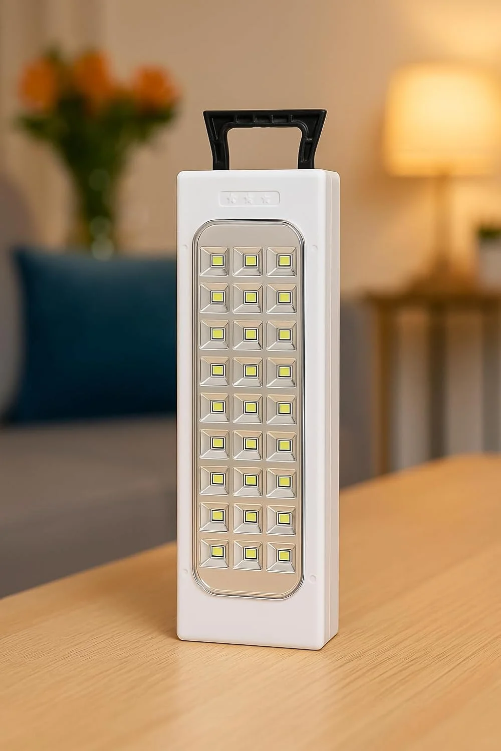 چراغ اضطراری شارژی LED فیتو مدل LED-716 با 30 لامپ ال ای دی