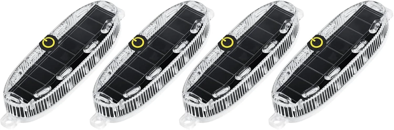 چراغ های فلاشر خورشیدی بی سیم برای خودرو، کامیون و موتورسیکلت - چراغ های هشدار اضطراری و ضد تصادف قرمز، آبی و سبز با پایه مغناطیسی ضد آب و قابل شارژ چراغ های فلاشر خورشیدی بی سیم برای خودرو، کامیون و موتورسیکلت - چراغ های هشدار اضطراری و ضد تصادف قرمز، آبی و سبز با پایه مغناطیسی ضد آب و قابل شارژ