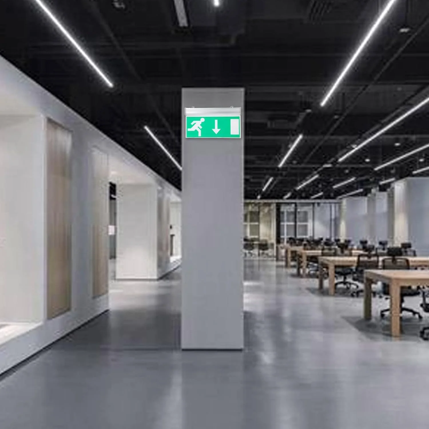 چراغ خروج اضطراری LED سبز Zudoo با چراغ های اضطراری، چراغ های خروج اضطراری با یادآوری صوتی خودکار، چراغ نشانگر تخلیه ایمنی برای سوپرمارکت ها، هتل ها و بیمارستان ها چراغ خروج اضطراری LED سبز Zudoo با چراغ های اضطراری، چراغ های خروج اضطراری با یادآوری صوتی خودکار، چراغ نشانگر تخلیه ایمنی برای سوپرمارکت ها، هتل ها و بیمارستان ها