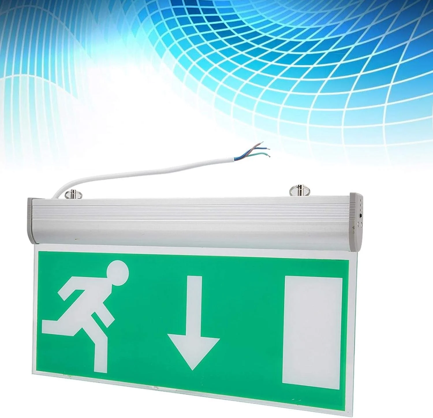 چراغ خروج اضطراری LED Juicemoo 110-220V، تابلوی روشنایی خروج، مناسب برای هتل ها، ایستگاه ها، اماکن تفریحی و سوپرمارکت ها چراغ خروج اضطراری LED Juicemoo 110-220V، تابلوی روشنایی خروج، مناسب برای هتل ها، ایستگاه ها، اماکن تفریحی و سوپرمارکت ها