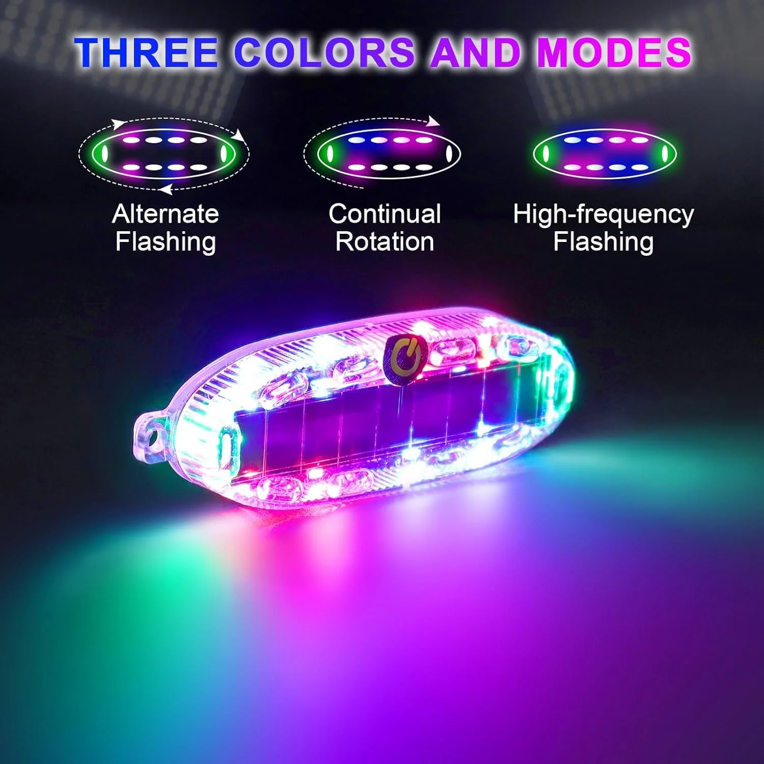 چراغ های فلاشر خورشیدی بی سیم برای خودرو، کامیون و موتورسیکلت - چراغ های هشدار اضطراری و ضد تصادف قرمز، آبی و سبز با پایه مغناطیسی ضد آب و قابل شارژ چراغ های فلاشر خورشیدی بی سیم برای خودرو، کامیون و موتورسیکلت - چراغ های هشدار اضطراری و ضد تصادف قرمز، آبی و سبز با پایه مغناطیسی ضد آب و قابل شارژ