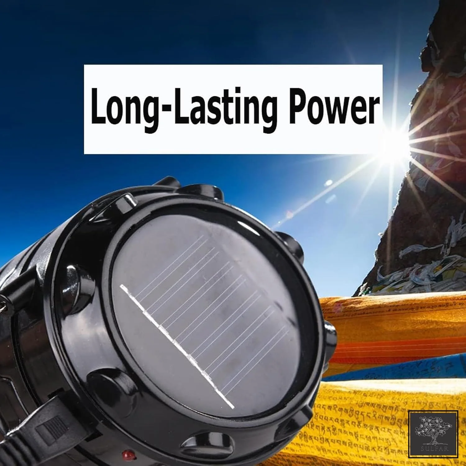 سولفر | 2 بسته چراغ قوه LED کمپینگ | چراغ قوه قابل حمل کیت بقای اضطراری | چراغ چادر باتری خور برای کمپینگ | پیاده روی | قطع برق | طوفان سولفر | 2 بسته چراغ قوه LED کمپینگ | چراغ قوه قابل حمل کیت بقای اضطراری | چراغ چادر باتری خور برای کمپینگ | پیاده روی | قطع برق | طوفان