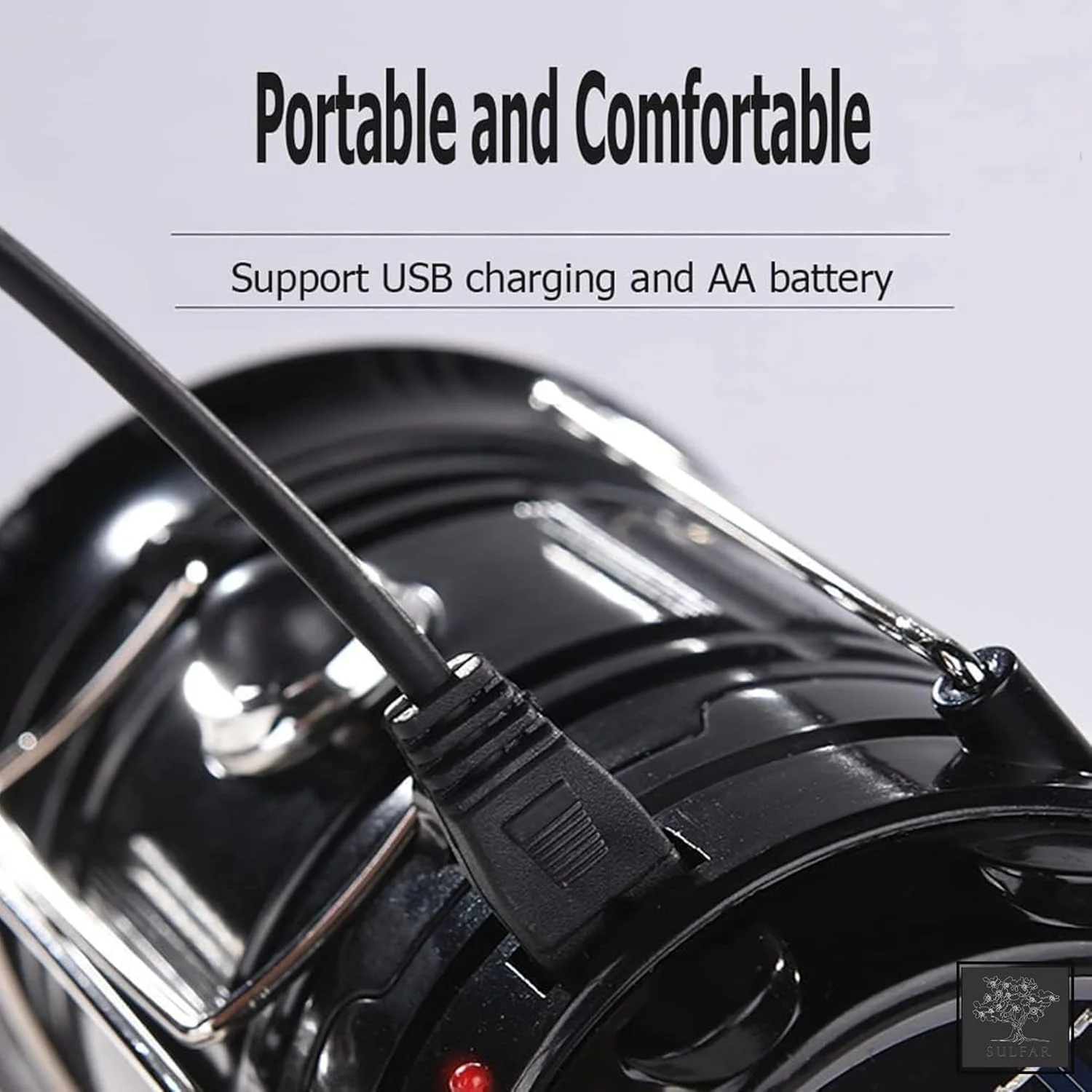 سولفر | 2 بسته چراغ قوه LED کمپینگ | چراغ قوه قابل حمل کیت بقای اضطراری | چراغ چادر باتری خور برای کمپینگ | پیاده روی | قطع برق | طوفان سولفر | 2 بسته چراغ قوه LED کمپینگ | چراغ قوه قابل حمل کیت بقای اضطراری | چراغ چادر باتری خور برای کمپینگ | پیاده روی | قطع برق | طوفان