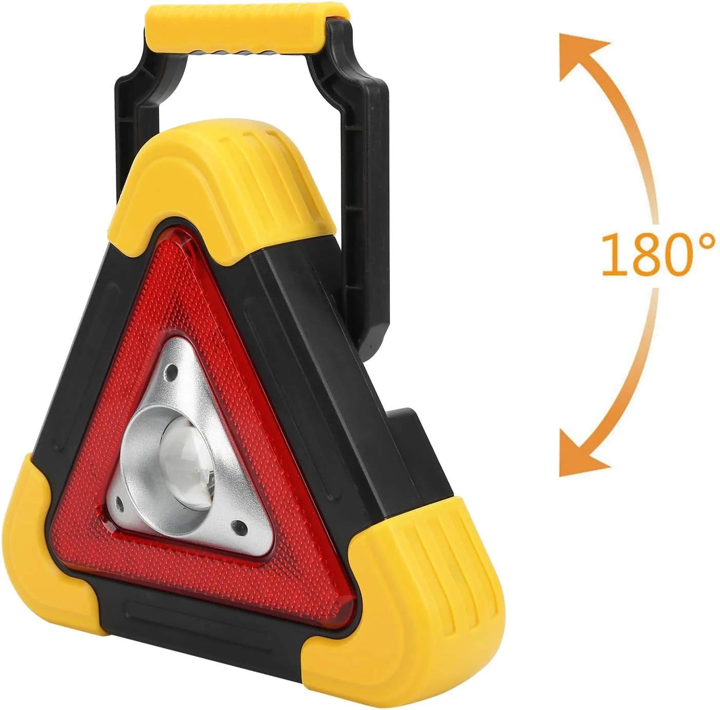 چراغ مثلث هشدار خودرو Walfront، چراغ کار چند منظوره اضطراری قابل شارژ، علامت چشمک زن قابل حمل ایمنی، باتری لیتیومی 5-24 ساعت برای تعمیر خودرو، شرایط اضطراری و طوفان چراغ مثلث هشدار خودرو Walfront، چراغ کار چند منظوره اضطراری قابل شارژ، علامت چشمک زن قابل حمل ایمنی، باتری لیتیومی 5-24 ساعت برای تعمیر خودرو، شرایط اضطراری و طوفان