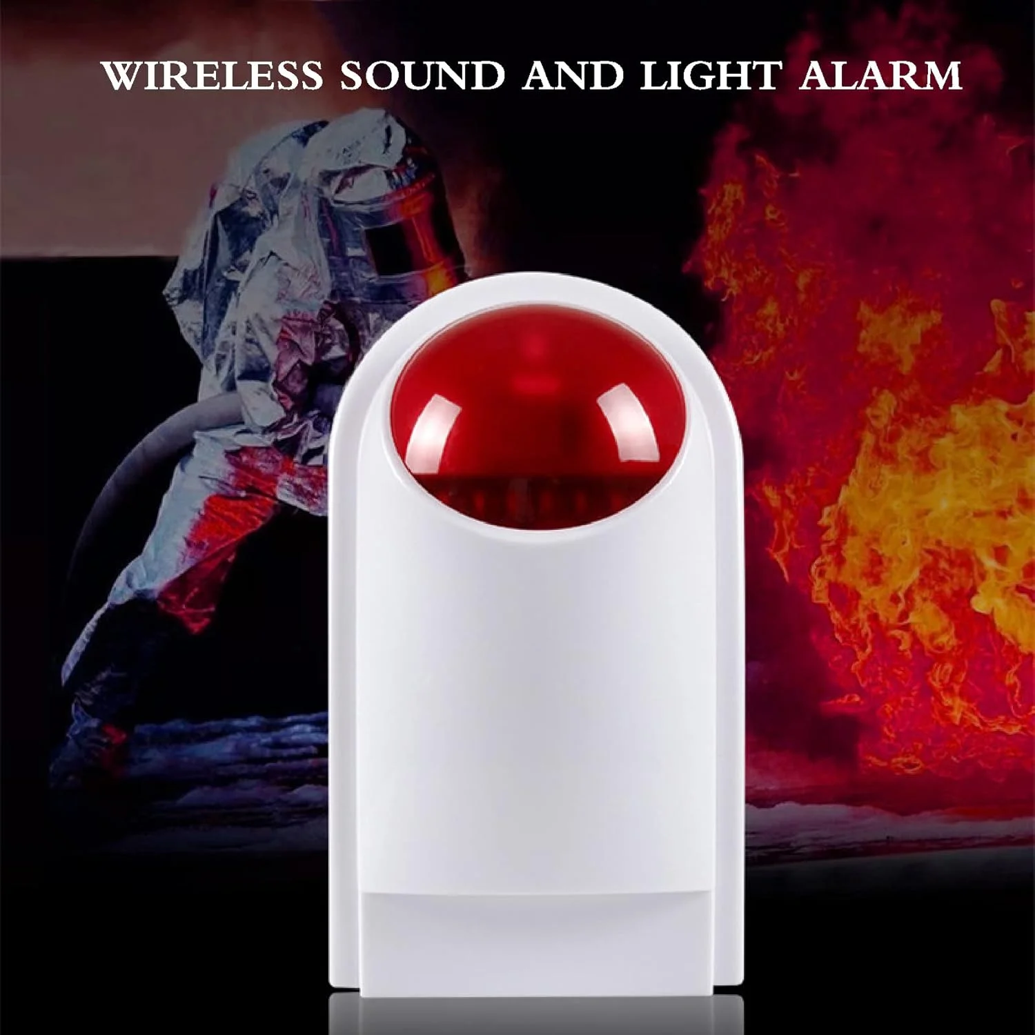 سیستم آلارم دکمه وحشت بی سیم ADORZ - آژیر استروب برای خانه - سیستم هشدار SOS در فضای باز برای امنیت فروشگاه، هتل، جواهرفروشی 85-120dB، 1 آژیر چشمک زن قرمز و 4 دکمه وحشت سیستم آلارم دکمه وحشت بی سیم ADORZ - آژیر استروب برای خانه - سیستم هشدار SOS در فضای باز برای امنیت فروشگاه، هتل، جواهرفروشی 85-120dB، 1 آژیر چشمک زن قرمز و 4 دکمه وحشت