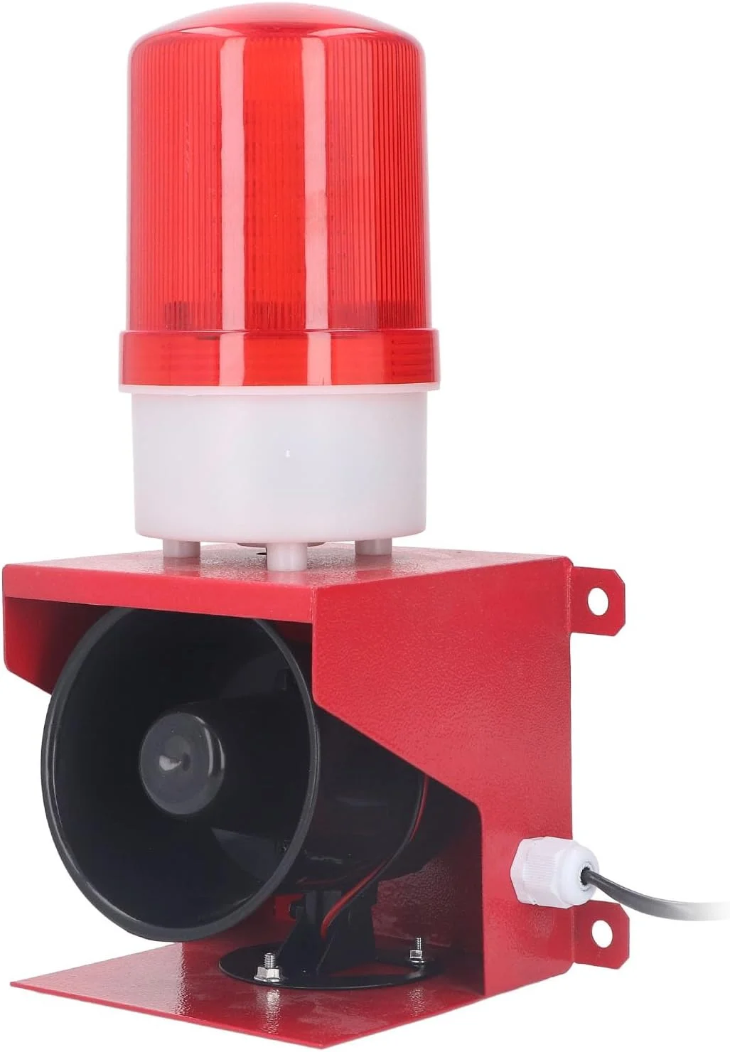 آژیر صنعتی BusoTh، آژیر خطر بیرونی 115dB با نور و صدا، بوق ضد آب چراغ هشدار دهنده اضطراری با قدرت بالا، چراغ هشدار دهنده آژیر بوق بیرونی، چراغ چشمک زن اضطراری آژیر صنعتی BusoTh، آژیر خطر بیرونی 115dB با نور و صدا، بوق ضد آب چراغ هشدار دهنده اضطراری با قدرت بالا، چراغ هشدار دهنده آژیر بوق بیرونی، چراغ چشمک زن اضطراری