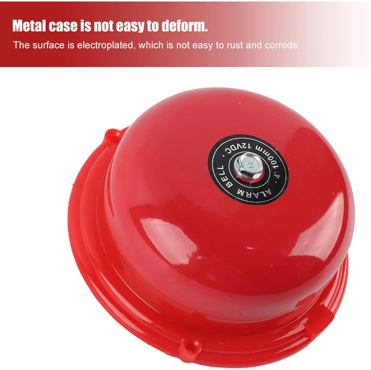 آژیر اعلام حریق 4 اینچی، آژیر الکتریکی کنترل آتش، آژیر اعلام حریق 100 دسی بل بلند برای تخلیه اضطراری، آژیر امنیتی مدرسه و ایستگاه، آژیر قرمز برای کارخانه مدرسه آژیر اعلام حریق 4 اینچی، آژیر الکتریکی کنترل آتش، آژیر اعلام حریق 100 دسی بل بلند برای تخلیه اضطراری، آژیر امنیتی مدرسه و ایستگاه، آژیر قرمز برای کارخانه مدرسه