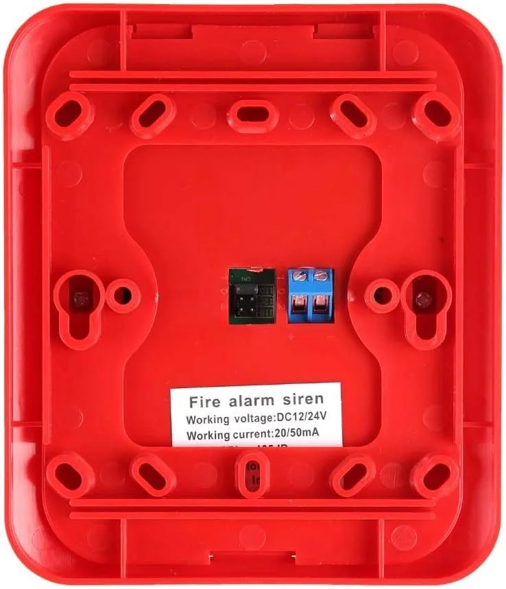 آژیر فلاشر اعلام حریق Bluefield 12V/24V، سیستم هشدار آتش سوزی، مناسب برای منازل، بازارها، مزارع، ویلاها و هتل ها آژیر فلاشر اعلام حریق Bluefield 12V/24V، سیستم هشدار آتش سوزی، مناسب برای منازل، بازارها، مزارع، ویلاها و هتل ها