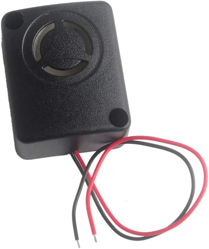 آژیر پیزو مینیاتوری مشکی 3 عددی، 110dB، 12V DC، زنگ هشدار فعال با دسیبل بالا آژیر پیزو مینیاتوری مشکی 3 عددی، 110dB، 12V DC، زنگ هشدار فعال با دسیبل بالا