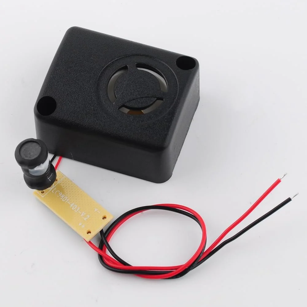 آژیر پیزو مینیاتوری مشکی 3 عددی، 110dB، 12V DC، زنگ هشدار فعال با دسیبل بالا آژیر پیزو مینیاتوری مشکی 3 عددی، 110dB، 12V DC، زنگ هشدار فعال با دسیبل بالا