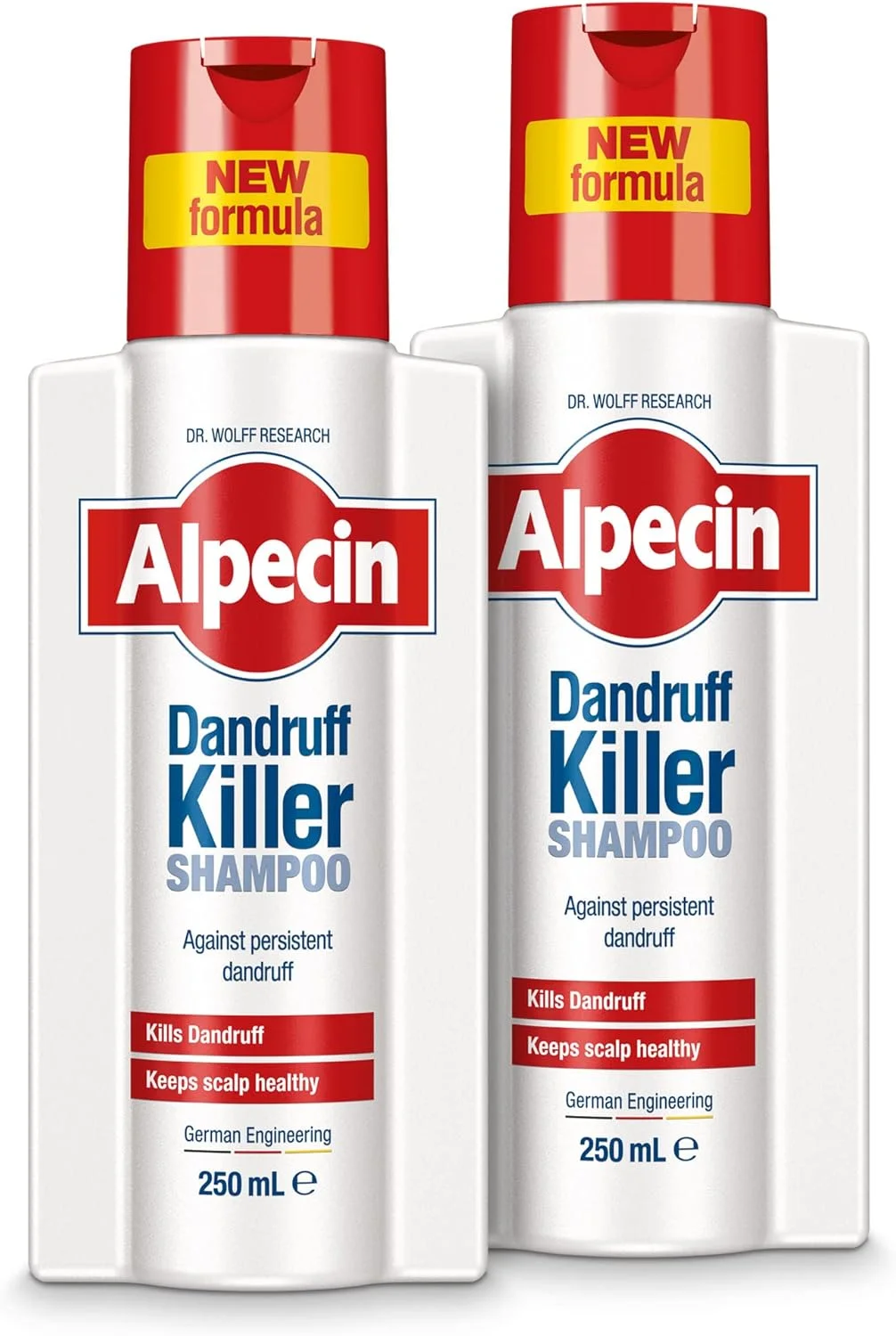 شامپو ضد شوره آلپسین مدل Dandruff Killer حجم 250 میلی لیتر (2 عدد) | به طور موثر شوره سر را از بین می برد و از آن جلوگیری می کند | مراقبت از مو برای مردان ساخت آلمان شامپو ضد شوره آلپسین مدل Dandruff Killer حجم 250 میلی لیتر (2 عدد) | به طور موثر شوره سر را از بین می برد و از آن جلوگیری می کند | مراقبت از مو برای مردان ساخت آلمان