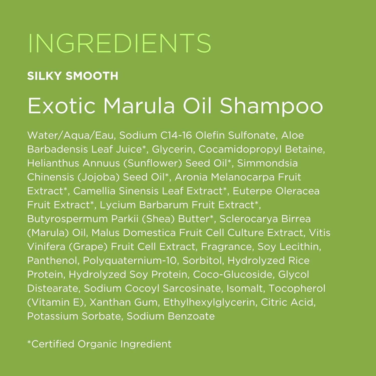 آندالو نچرالز | شامپو ابریشمی روغن مارولا اگزوتیک | ۱ عدد ۳۴۰ میلی لیتر آندالو نچرالز | شامپو ابریشمی روغن مارولا اگزوتیک | ۱ عدد ۳۴۰ میلی لیتر