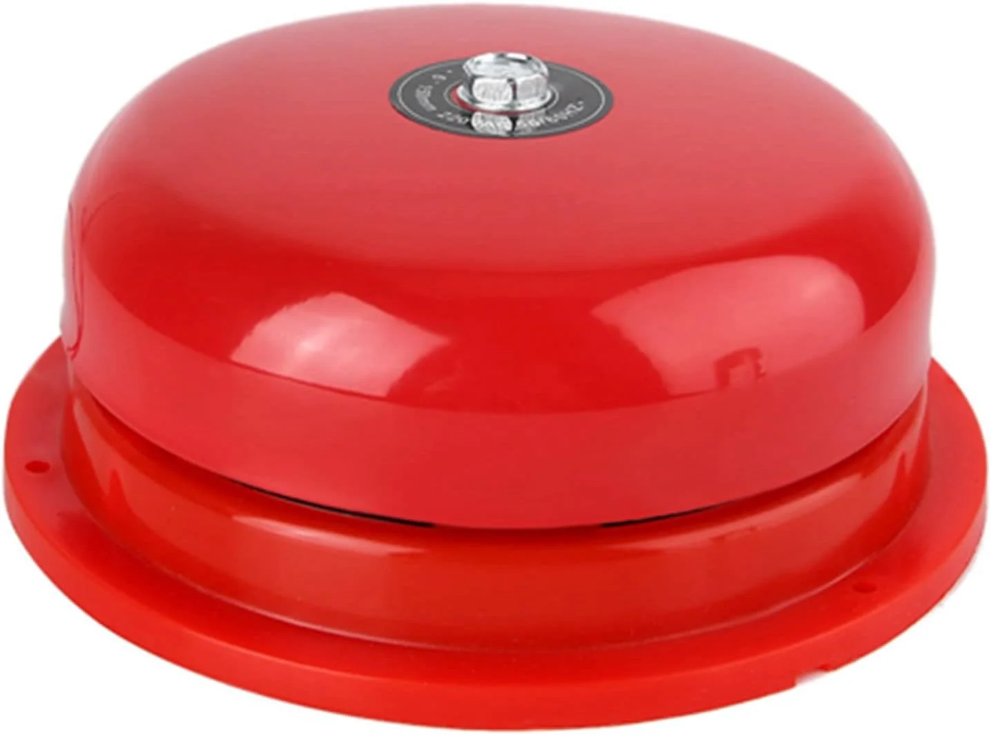 آژیر خطر 100db با صدای بلند، زنگ 6 اینچی با ضربه داخلی، زنگ الکتریکی غیر جرقه زن برای تخلیه اضطراری اعلام حریق (AC 220V)