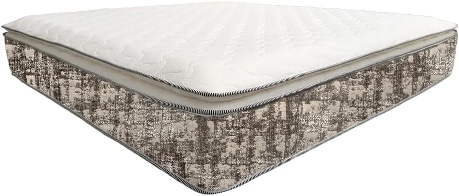 تشک هیبریدی یوروتایپ HomeGenie، ۱۸۰x۲۰۰x۲۵ سانتیمتر، فنری با فوم بسیار نرم (سایز کینگ) تشک هیبریدی یوروتایپ HomeGenie، ۱۸۰x۲۰۰x۲۵ سانتیمتر، فنری با فوم بسیار نرم (سایز کینگ)